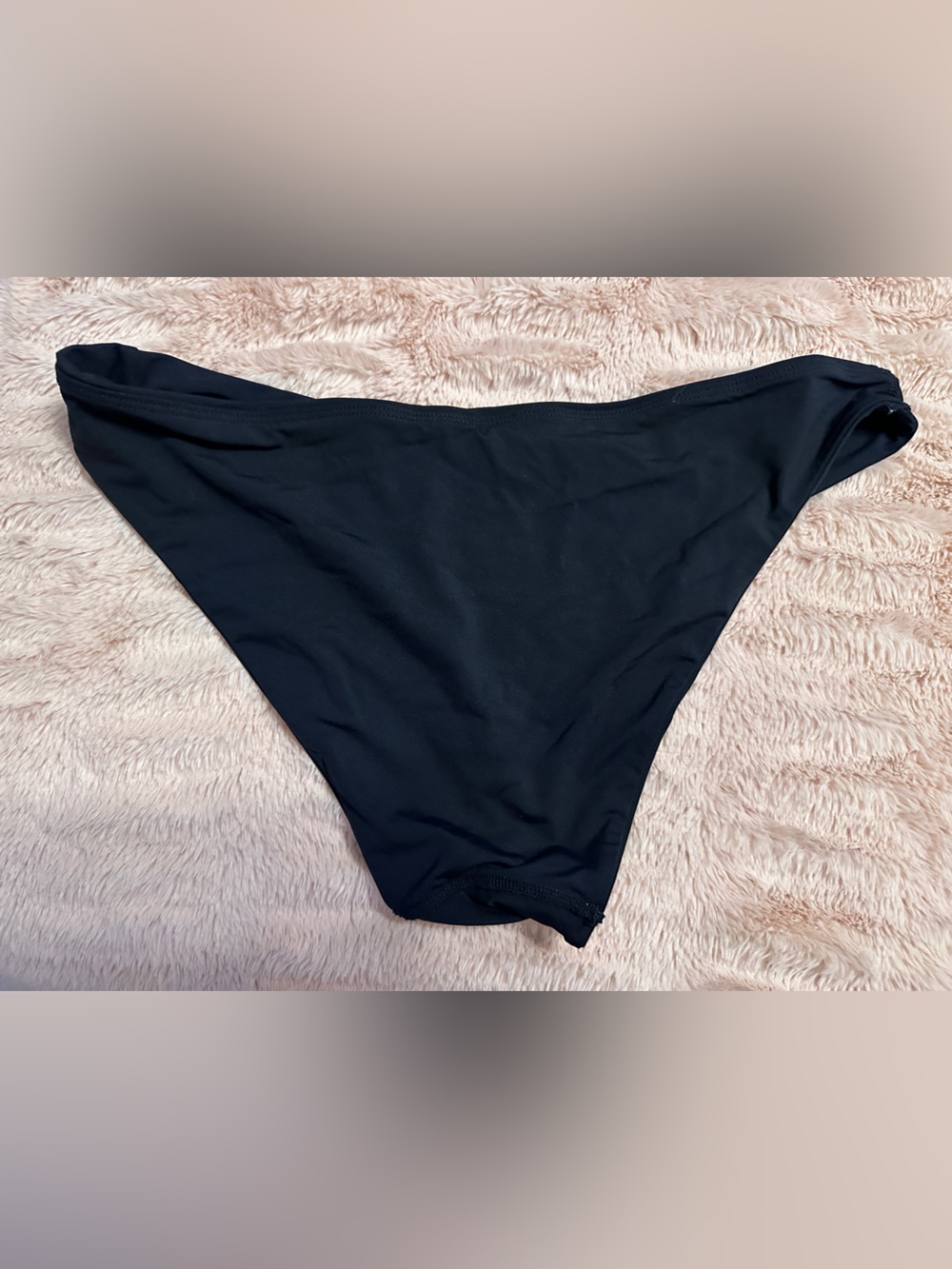 CRZ YOGA Black High-Cut Bikini Bottom